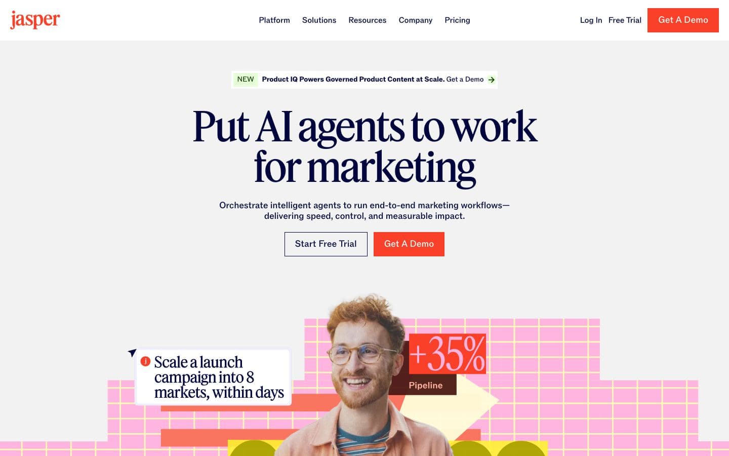 Jasper homepage